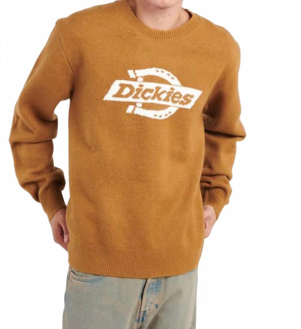 NEW DICKIES ruston sweater in brown